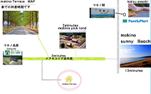 Makino Terrace 滋賀県牧野 周辺施設1